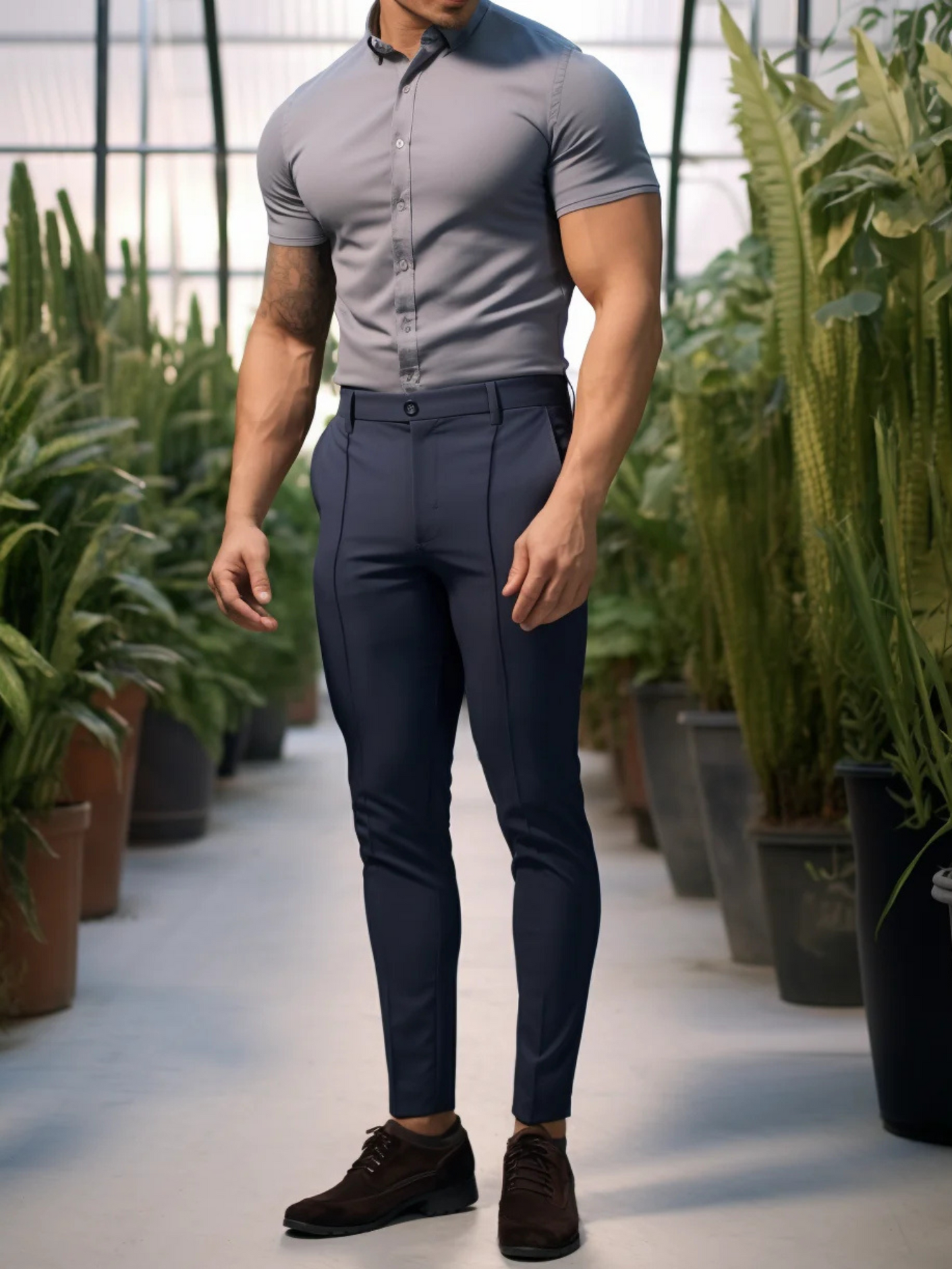 NOVATE: PANTALONES ANTIARRUGAS